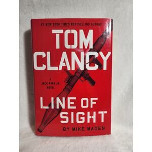 Tom Clancy Line of Sight With Mike Maden 2018 First Edition HC DJ